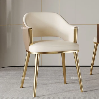 Mutfak yemek sandalyeleri Accent Tembel Salon kaymaz Oturma Odası Ergonomik tasarım sandalye Modern Masa Sillas Ev Mobilyaları