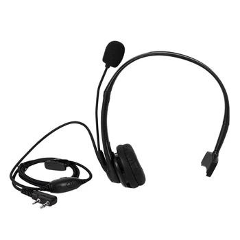 UV5R 5R/888S için 2 PİN PTT Mikrofon Kulaklık Kulaklık